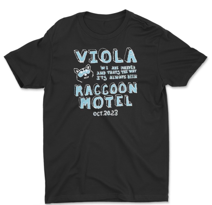 Mike Viola tee (designed by Mandy Moore and Taylor Goldsmith of Dawes)